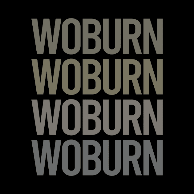 Gray Text Art Woburn by flaskoverhand