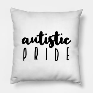 autistic pride Pillow