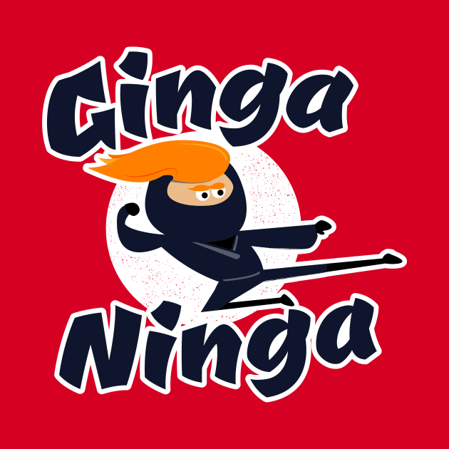 Ginga Ninja - Funny Redhead Ninja by propellerhead