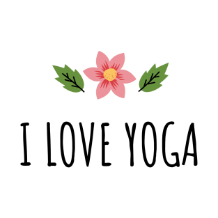 I LOVE YOGA T-Shirt