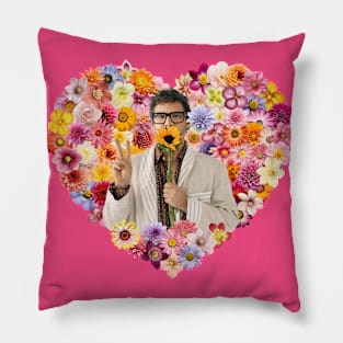 Pedro Pascal Spring Bouquet Pillow