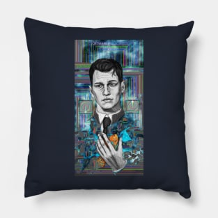 Making the right choices (Connor dbh fanart) Pillow