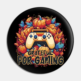 Pixel Harvest: Grateful For Gaming Thanksgiving Edition Pin
