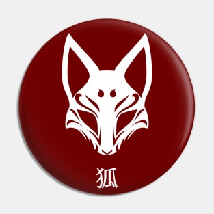 Kitsune Mask Pin