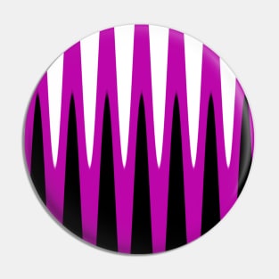 Wave Design Pink Pin