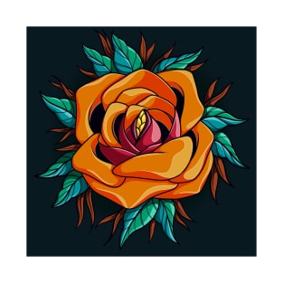 Orange rose T-Shirt