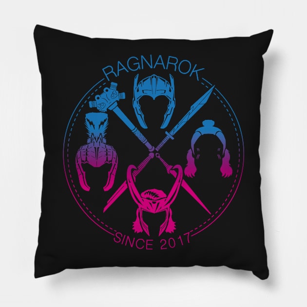 Ragnarok Neon Pillow by Andriu