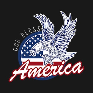 4th of july - God Bless America T-Shirt