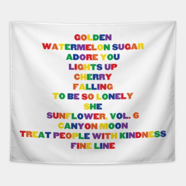 Harry Styles Fine Line Set Harry Styles Tapestry Teepublic