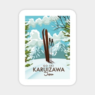 Karuizawa Japan ski Magnet