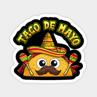 Taco De Mayo Cinco de Mayo Fiesta 5 Magnet