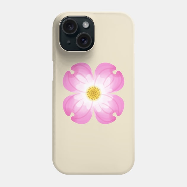 pink dogwood Phone Case by otterguppy