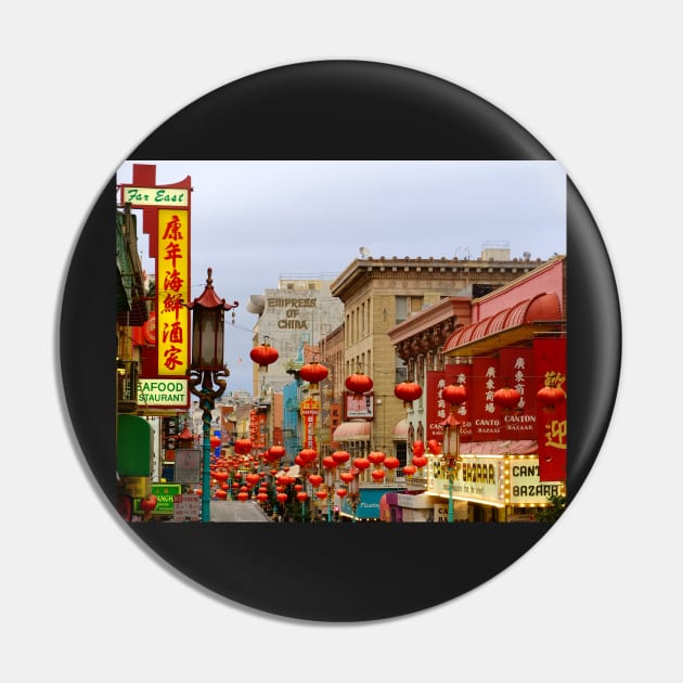 Chinatown San Francisco Pin by softbluehum