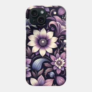 Purple Flowers Phone Case