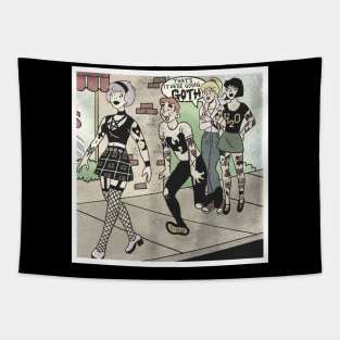 Going goth Tapestry