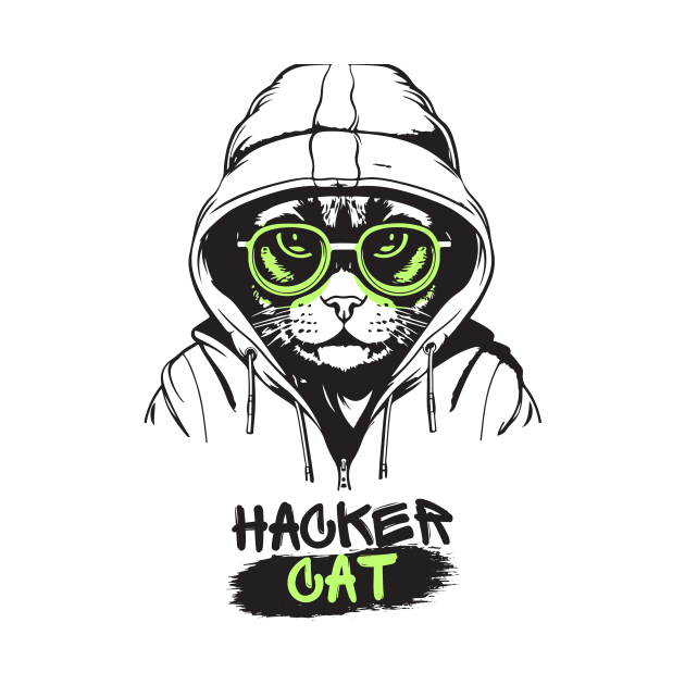 Hacker Cat: Pawsitively Witty Hacks by neverland-gifts