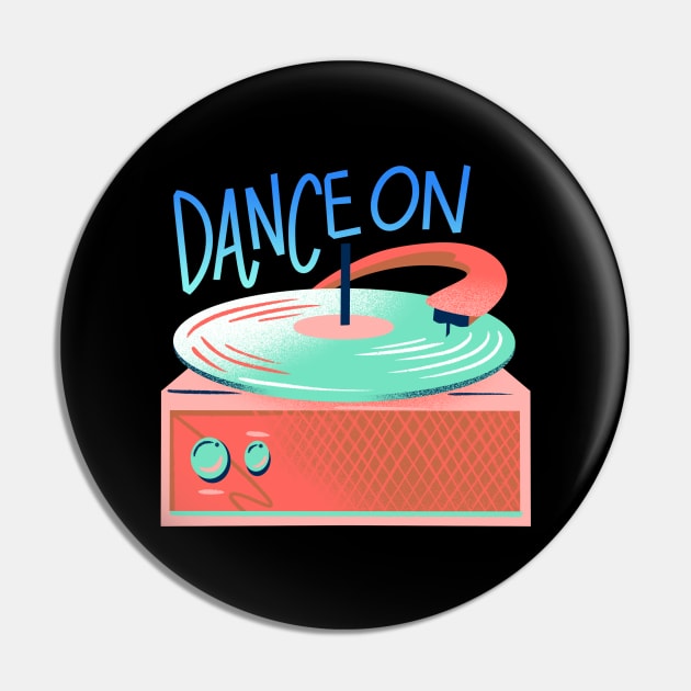 Dance-On-Record Pin by JordanKay