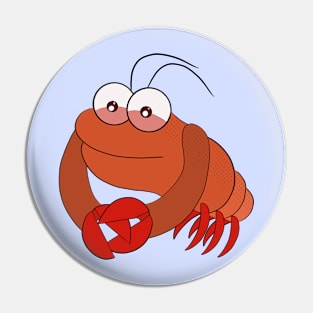 Friendly lobster Pin