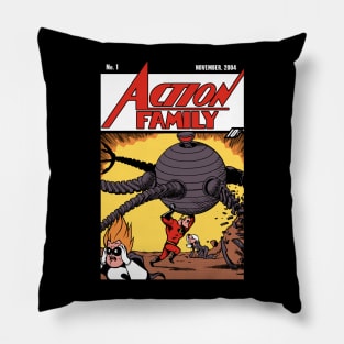 action family Pillow