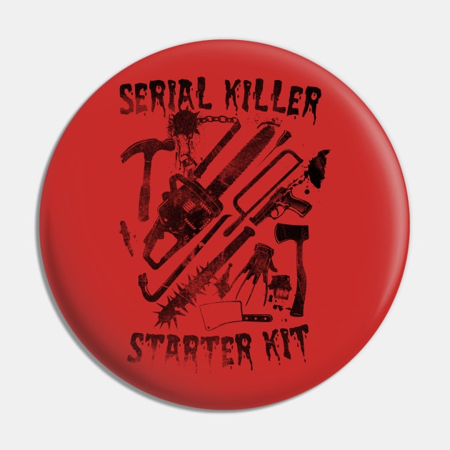 Serial Killer Start Kit Pin by Buy Custom Things