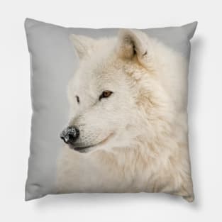 Arctic Wolf Pillow