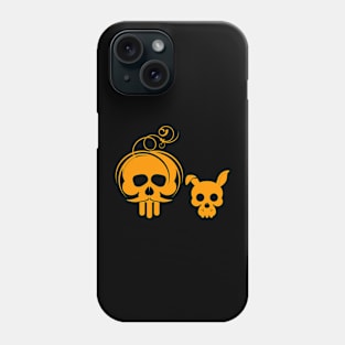 Halloween pop and dog Phone Case