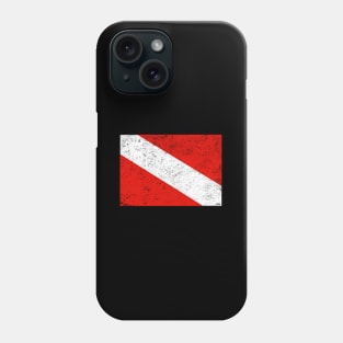 Dive Flag Scuba Diving Phone Case