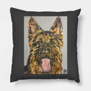 german shepard Pillow