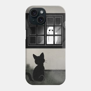 By the window at night Phone Case