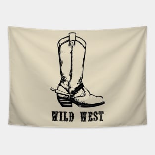 Western Era - Wild West Cowboy Boots 2 Tapestry