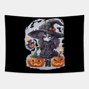 halloween witch Tapestry