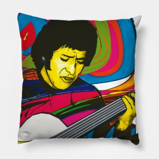 Victor Jara III Pillow