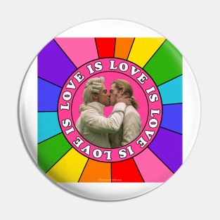 Loustat - Love is Love Pin