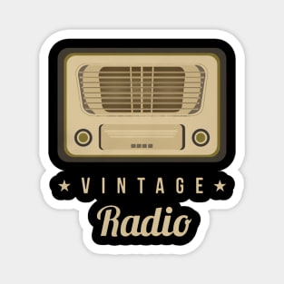 Vintage Radio Magnet