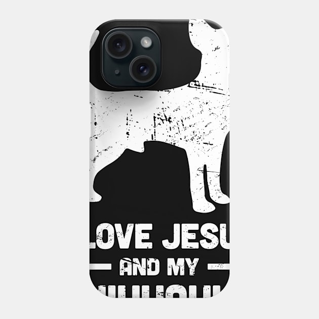 Chihuahua - Funny Jesus Christian Dog Phone Case by MeatMan