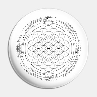 Flower Of Life Pin