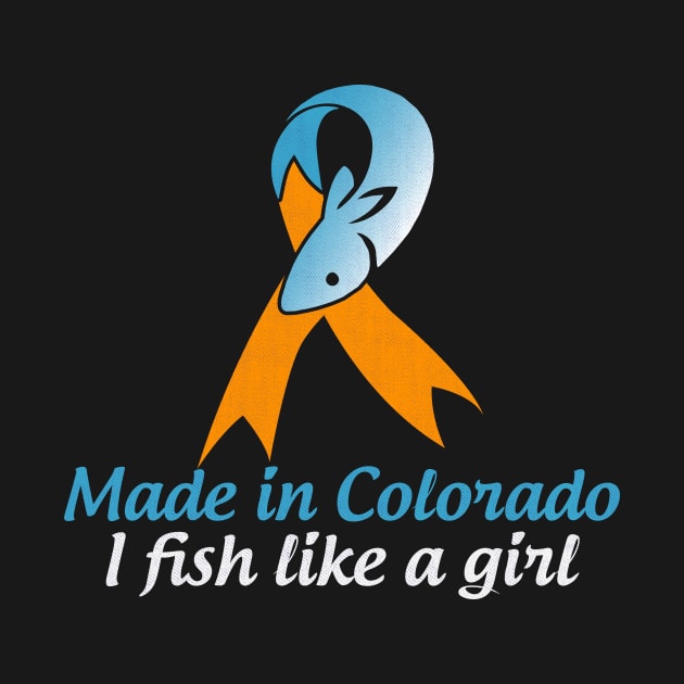 Colorado fishing Girl: Endowarrior by POD Anytime