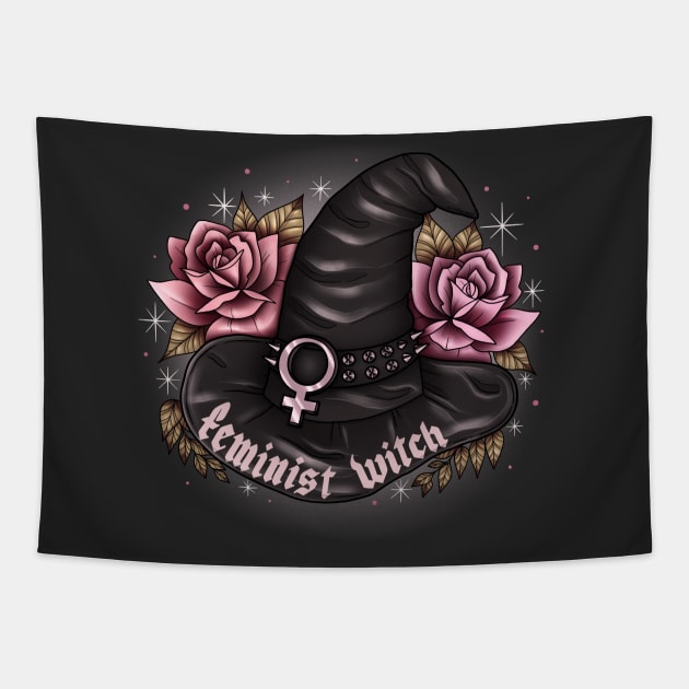 Feminist Witch Tapestry by chiaraLBart