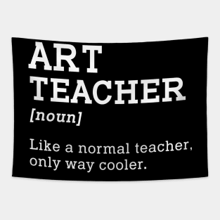 Art Teacher Back To School Gift Tapestry