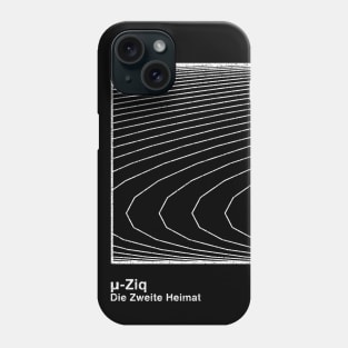 µ-Ziq / Minimalist Graphic Artwork Fan Design Phone Case