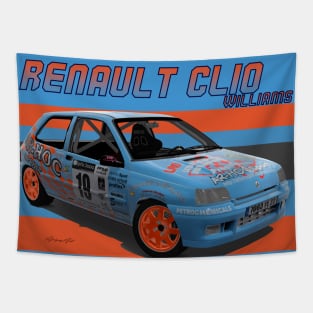 Renault Clio Williams Tapestry