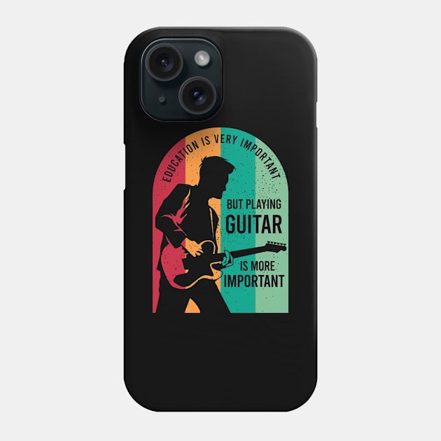 Guitar Player Outfit For A Guitarist Phone Case by AlleyField