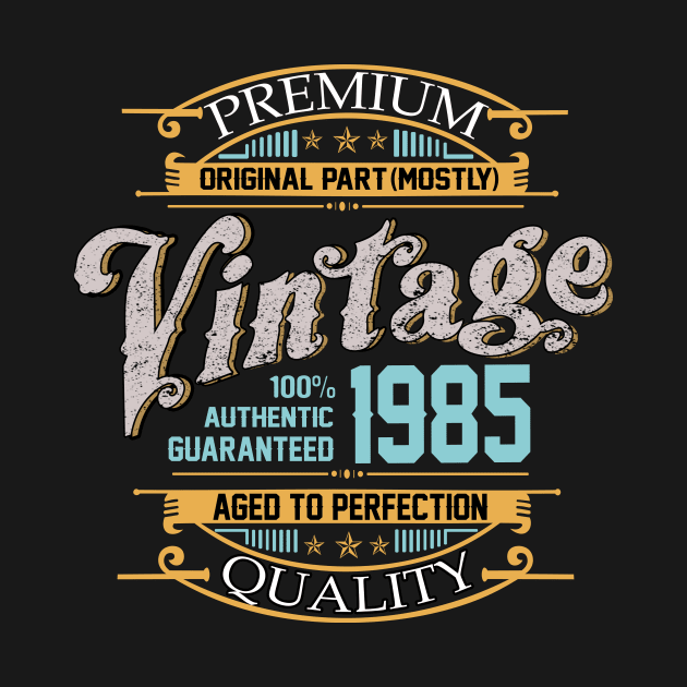 Premium Quality original part (mostly) vintage 1985 by TEEPHILIC