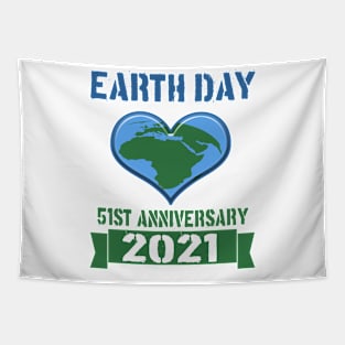 51st Anniversary Earth Day 2021 Tapestry