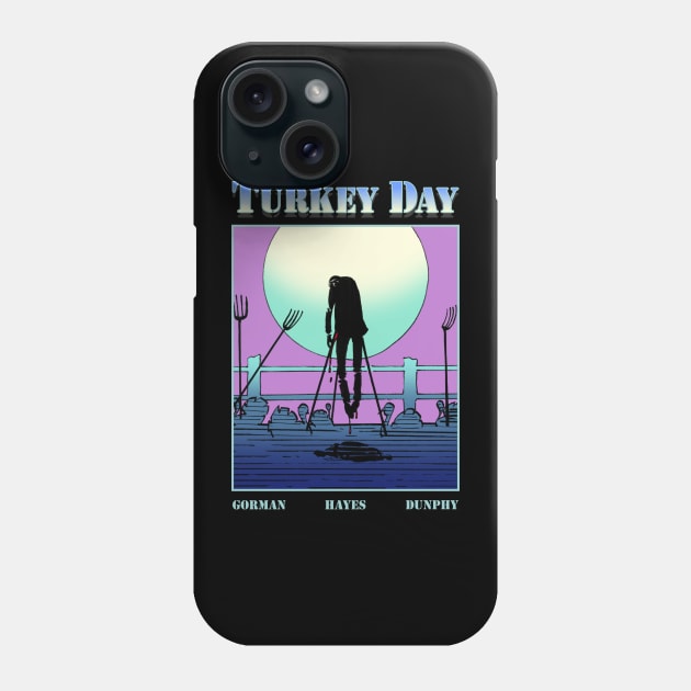 Turkey Day Phone Case by Public Domain Comics