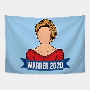 Elizabeth Warren 2020 Election Art Tapestry