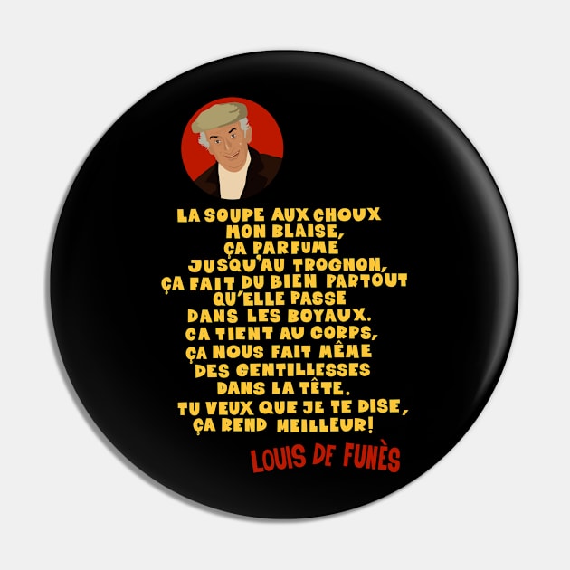 La Soupe aux Choux : Louis de Funes Pin by Boogosh