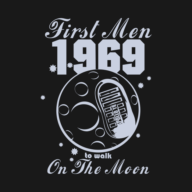 First Moon-landing (lunar print) by aceofspace