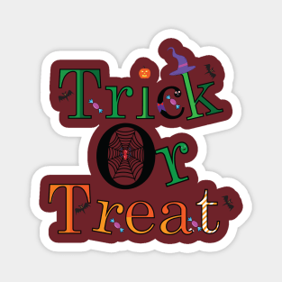Trick or treat Magnet