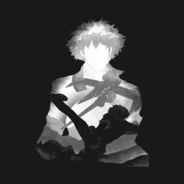 Monochrome Space Cowboy T-Shirt thumbnail
